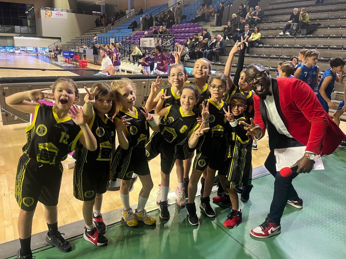 Jeunes joueuses du club